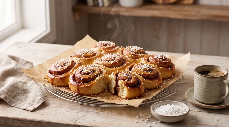 Saftiga kanelbullar